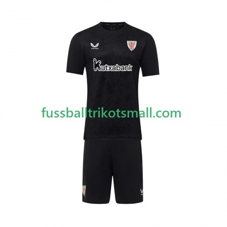 Fußballtrikots Athletic Bilbao Torwart Kinder 2025-2026 Kurzarm Heimtrikotsatz kaufen